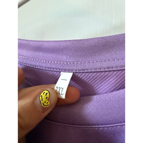 Men’s size 2X – large purple T-shirt - Picture 4 of 6